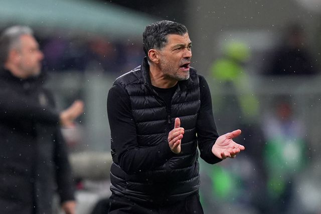 Sérgio Conceição durante um jogo