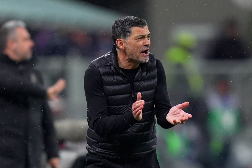 Sérgio Conceição durante um jogo