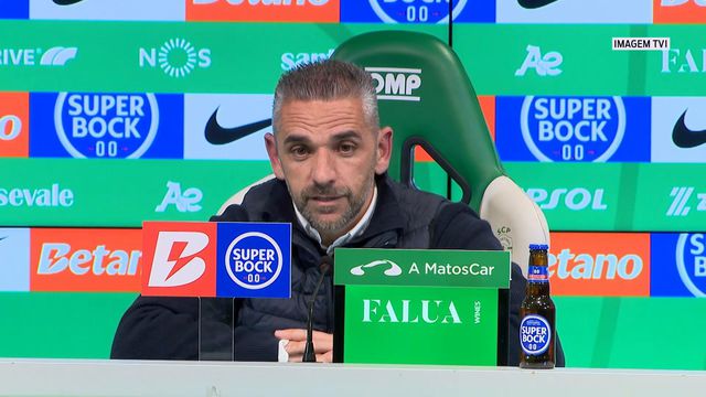 «Adeptos têm sido fantásticos», agradece Rui Borges