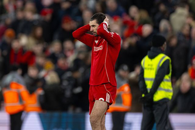 Dominik Szoboszlai incrédulo (IMAGO)