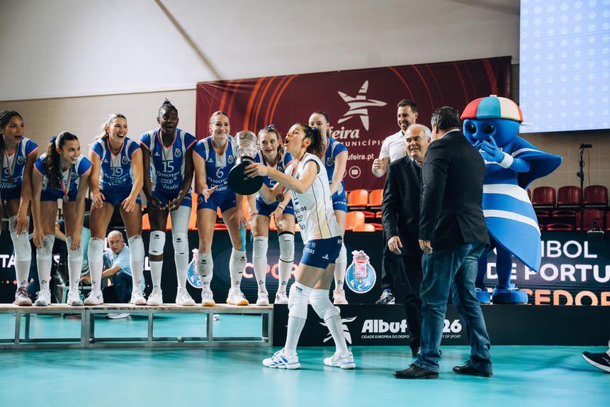 FC Porto vai oferecer ao museu azul e branco a primeira Taça de Porto. Foto Diogo Oliveira/FPV