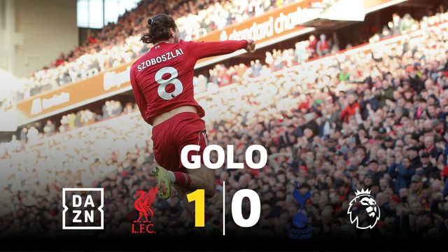 De golaço em golaço, Szoboszlai continua a fazer o Liverpool voar