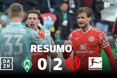 Mainz volta a vencer e afunda o Werder Bremen