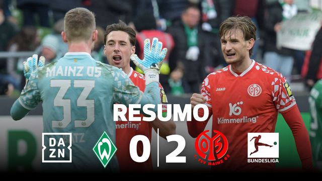 Mainz volta a vencer e afunda o Werder Bremen
