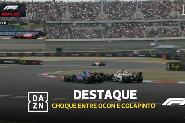 Ocon penalizado com 10 segundos após colisão com Colapinto