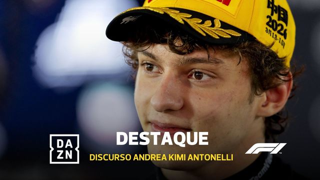 O discurso em lágrimas de Kimi Antonelli após vencer o primeiro GP de Fórmula 1 da carreira