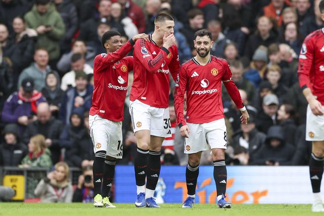 Daillo, Sesko e Bruno Fernandes