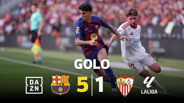 Golaço de Cancelo, mas há magia na assistência de Lewandowski (sem tocar!)