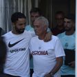 Ruben Amorim e José Mourinho quando estavam no Sporting e na Roma (Foto: André Alves)