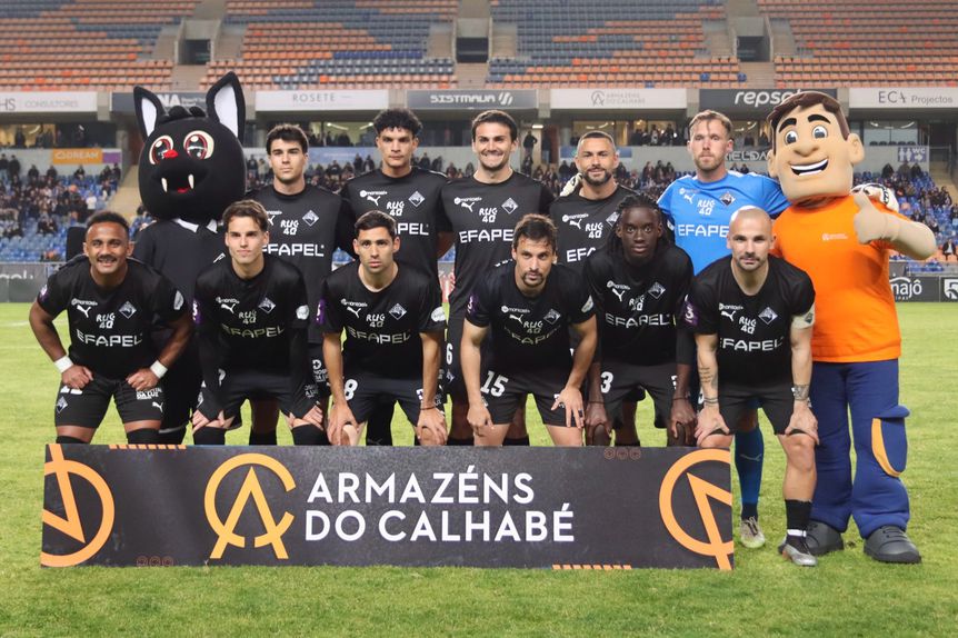 Académica venceu o Mafra (Foto: Académica/Facebook)