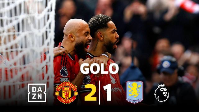 Mais um passe de Bruno Fernandes e Matheus Cunha festeja