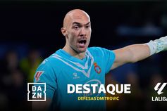 Triplo milagre de Dmitrovic! Três defesas em três segundos!