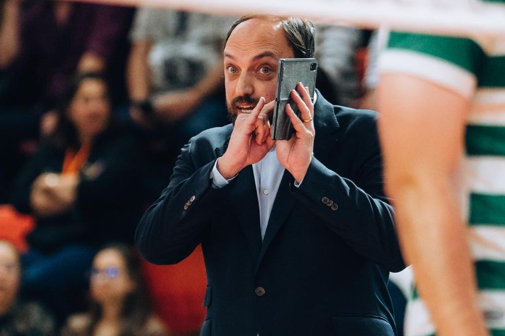 João Coelho, treinador do Sporting