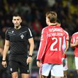 José Bessa, da Associação de Futebol do Porto, foi o árbitro do Arouca-Benfica — Foto: Rogério Ferreira/Kapta+