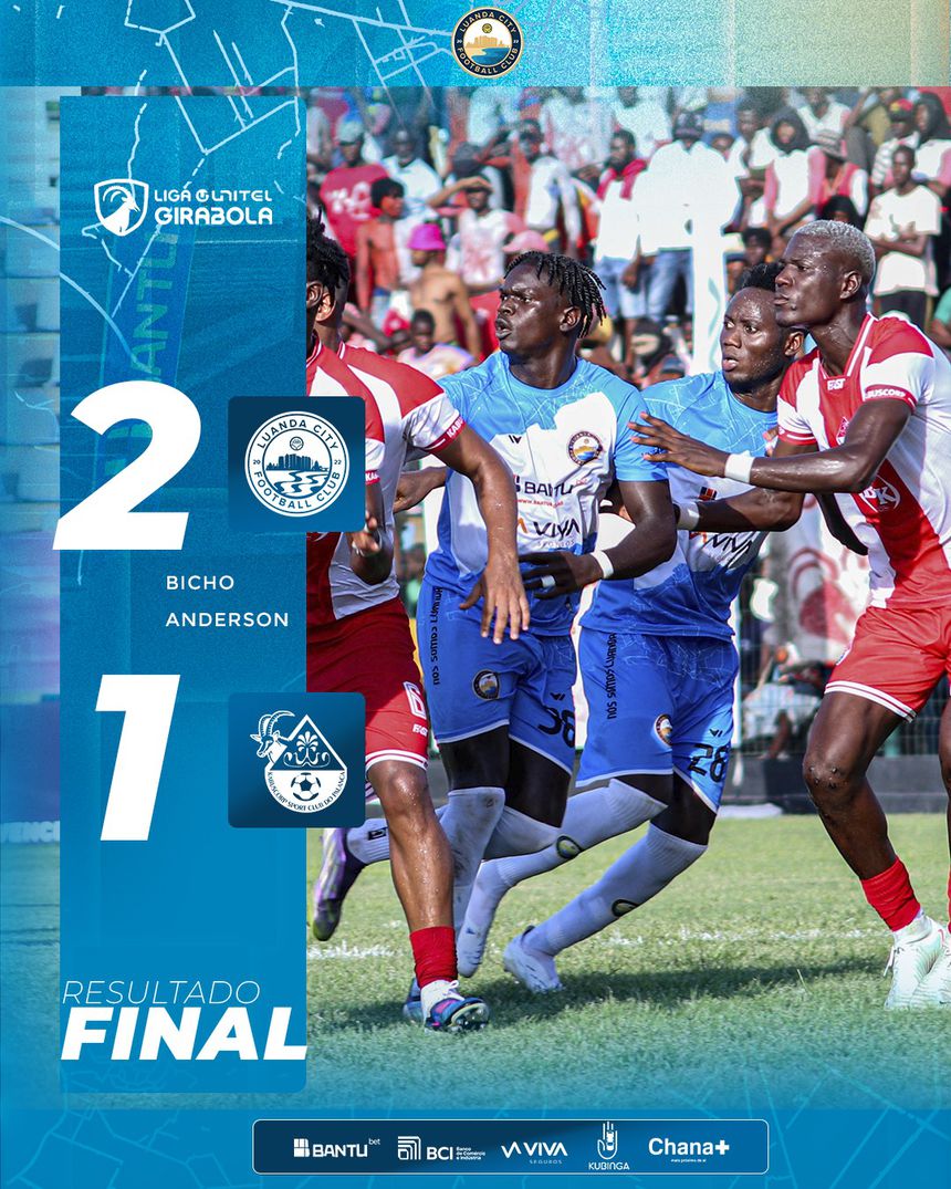 Luanda City venceu Kabuscorp em jogo da jornada 18 do Girabola