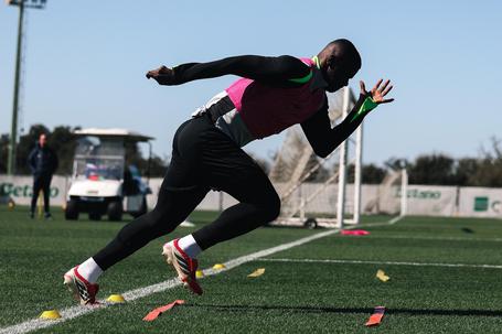 Ousmande Diomande está a fazer testes físicos - Foto: Sporting CP