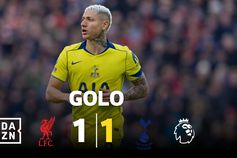 Foi assim que o 'Pombo' calou Anfield e deu esperanças ao Tottenham