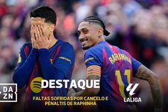 Cancelo ganha dois penáltis (um deles polémico) e Raphinha faz o resto