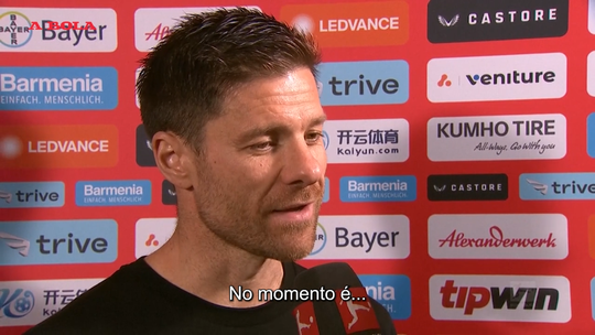 Xabi Alonso: «Vai demorar até percebermos o quão importante isto é»