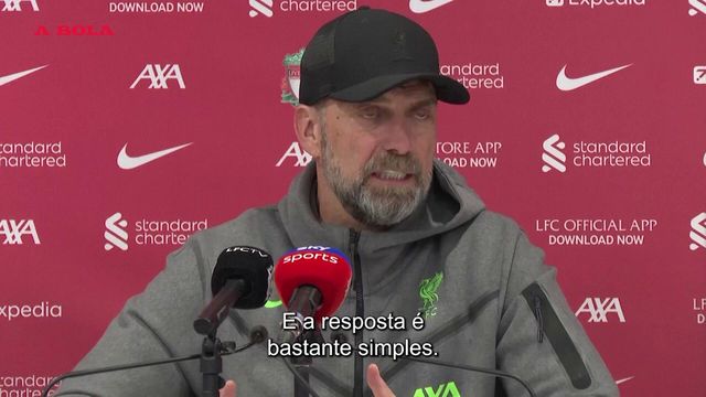 Klopp sobre perguntas dos jornalistas: «Não sou burro»