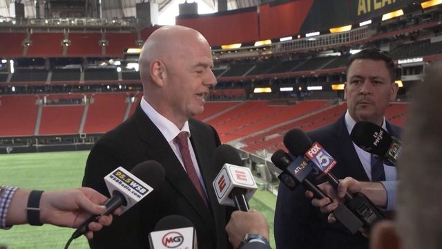 Infantino visita estádio do Inter Miami-FC Porto em Atlanta