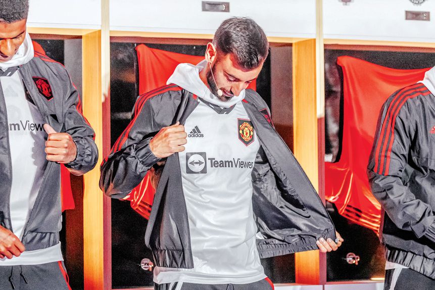 Para além dos equipamentos de jogo, também os equipamentos de treino são já alvo de renovação permanente. FOTO IMAGO