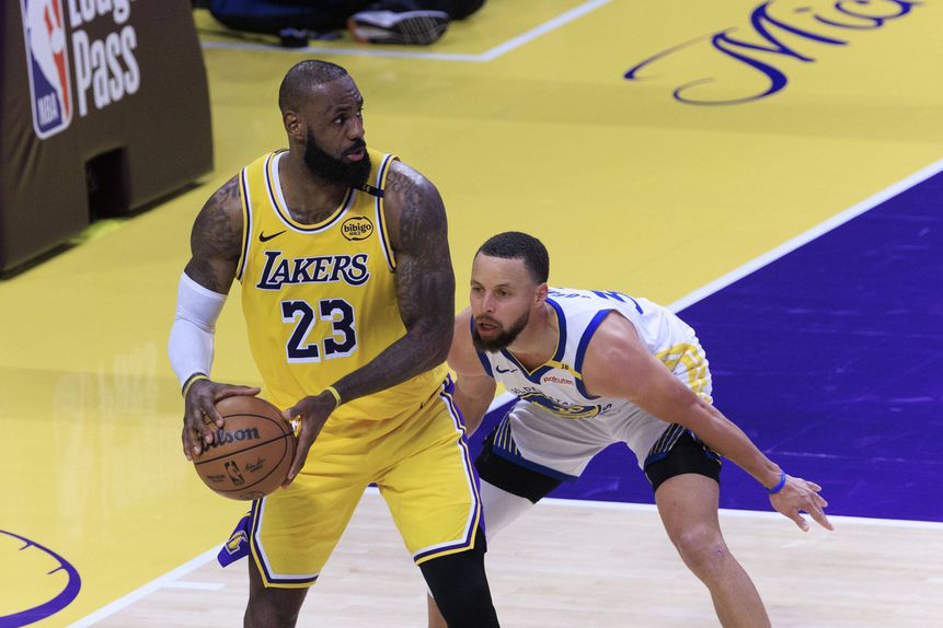 LeBron James e Stephen Curry