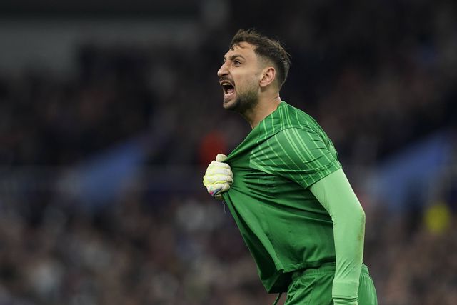 Donnarumma fez uma exibição incrível pelo PSG diante do Aston Villa, na UEFA Champions League