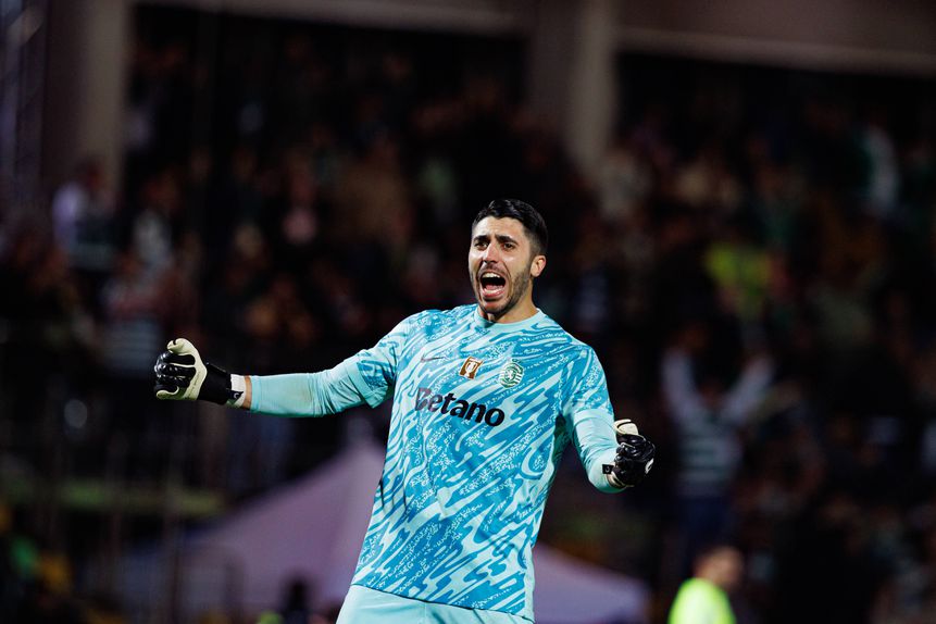 Rui Silva estreou-se pelo Sporting diante do Rio Ave