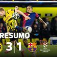 Dortmund assustou, mas foi o Barcelona que passou (resumo)