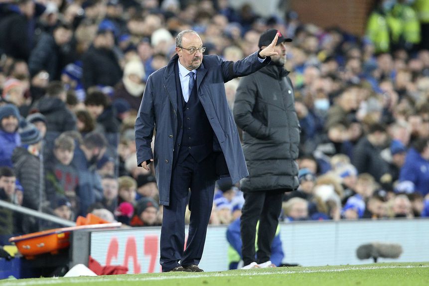 Rafa Benítez, aqui ao serviço do Everton