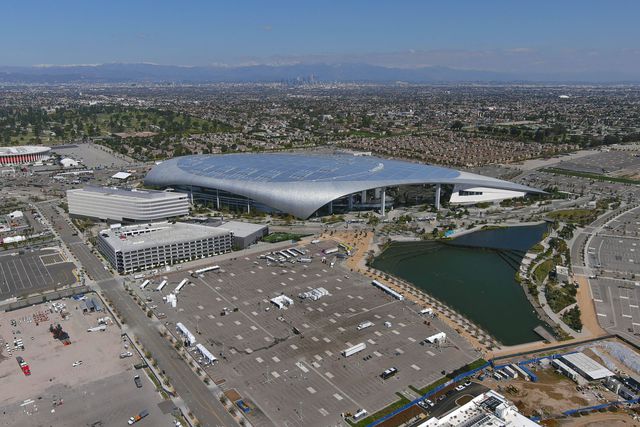 SoFi Stadium, em Los Angeles, inaugurado em 2020