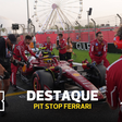 Pit Stop da Ferrari é tão rápido que até Hamilton elogia
