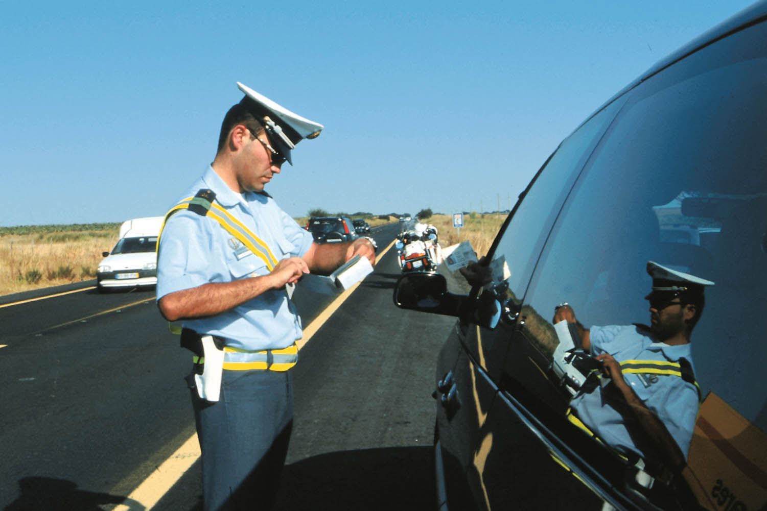 Brigada de Trânsito da GNR - Foto: A BOLA/António Pedro Santos