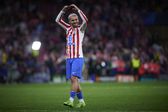 Antoine Griezmann com a camisola do Atlético Madrid