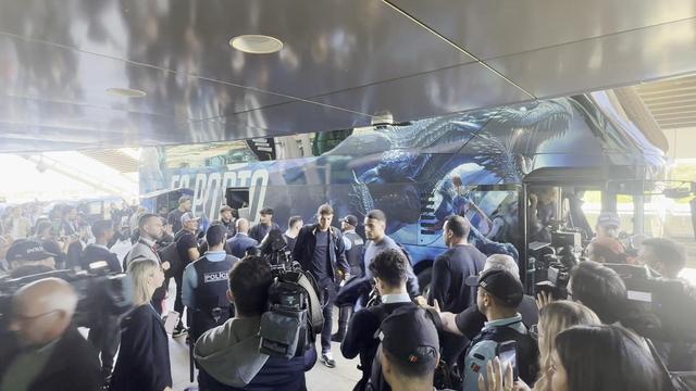 Chegada do FC Porto ao aeroporto Francisco Sá Carneiro