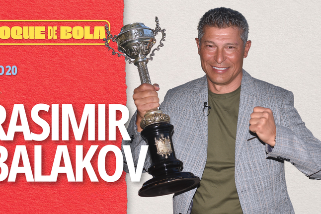 Balakov: «Sousa Cintra pensava que eu era ponta de lança»