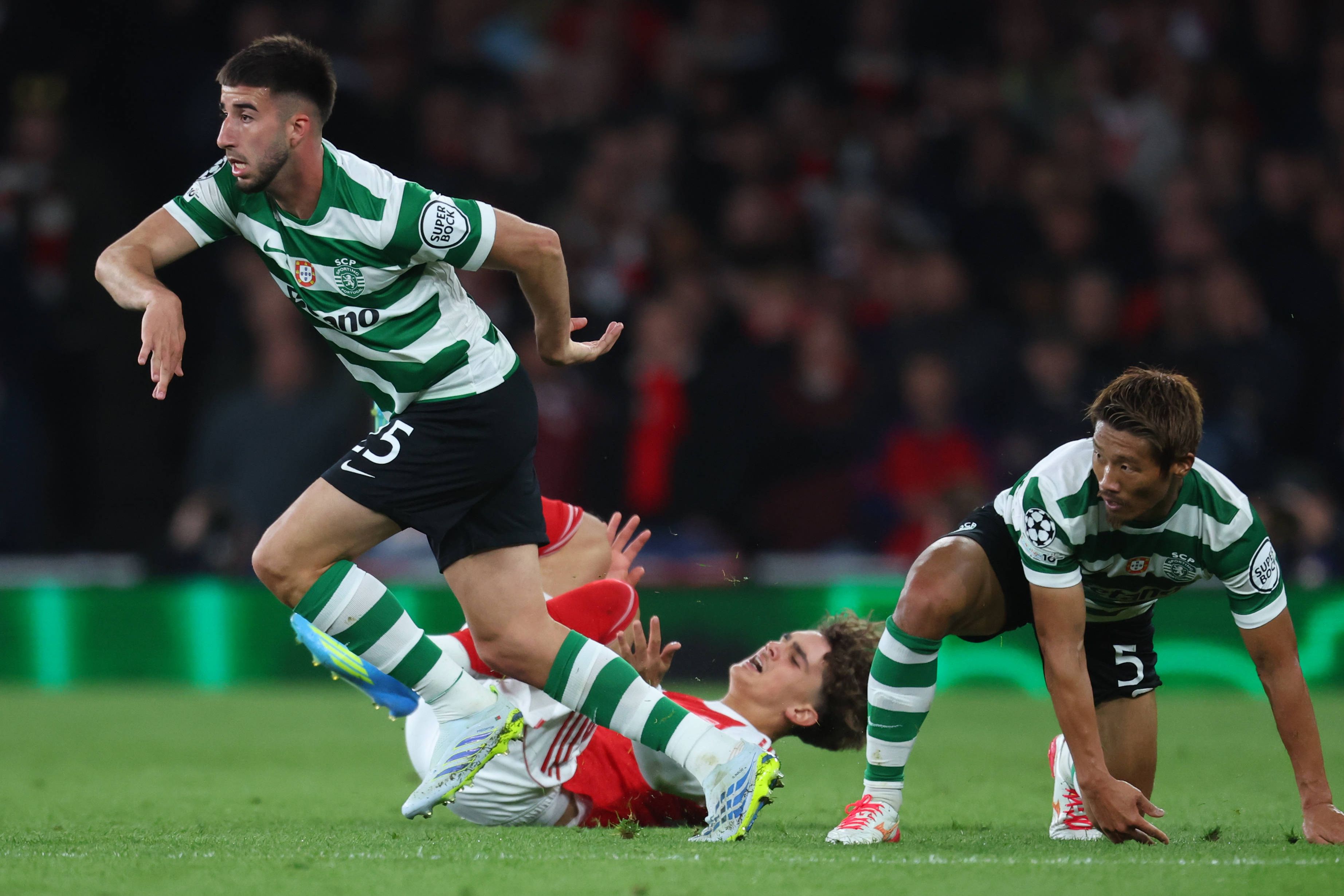 Gonçalo Inácio tem sido um esteio na defesa leonina