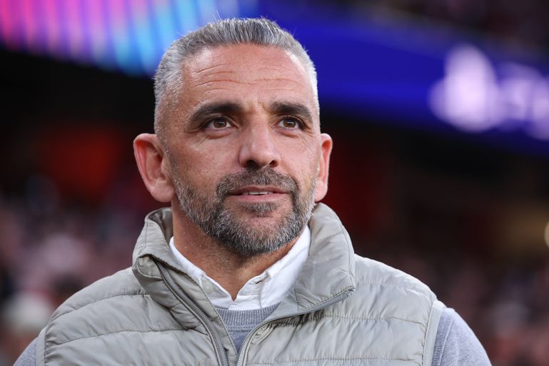 Rui Borges, treinador do Sporting no jogo frente ao Arsenal - Foto: IMAGO