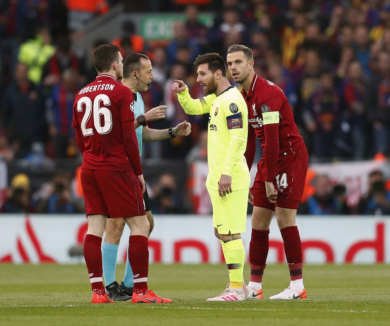 Liverpool-Barcelona (4-0), a 7 de maio de 2019 - 4-3 para os reds no agregado das meias finais da Champions 2018/19
