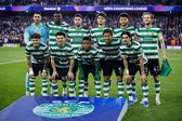 O onze do Sporting que jogou em Londres pelo apuramento para as meias-finais da Champions - Foto: EPA
