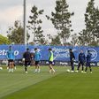 FC Porto a treinar esta quarta-feira. Foto: D.R.