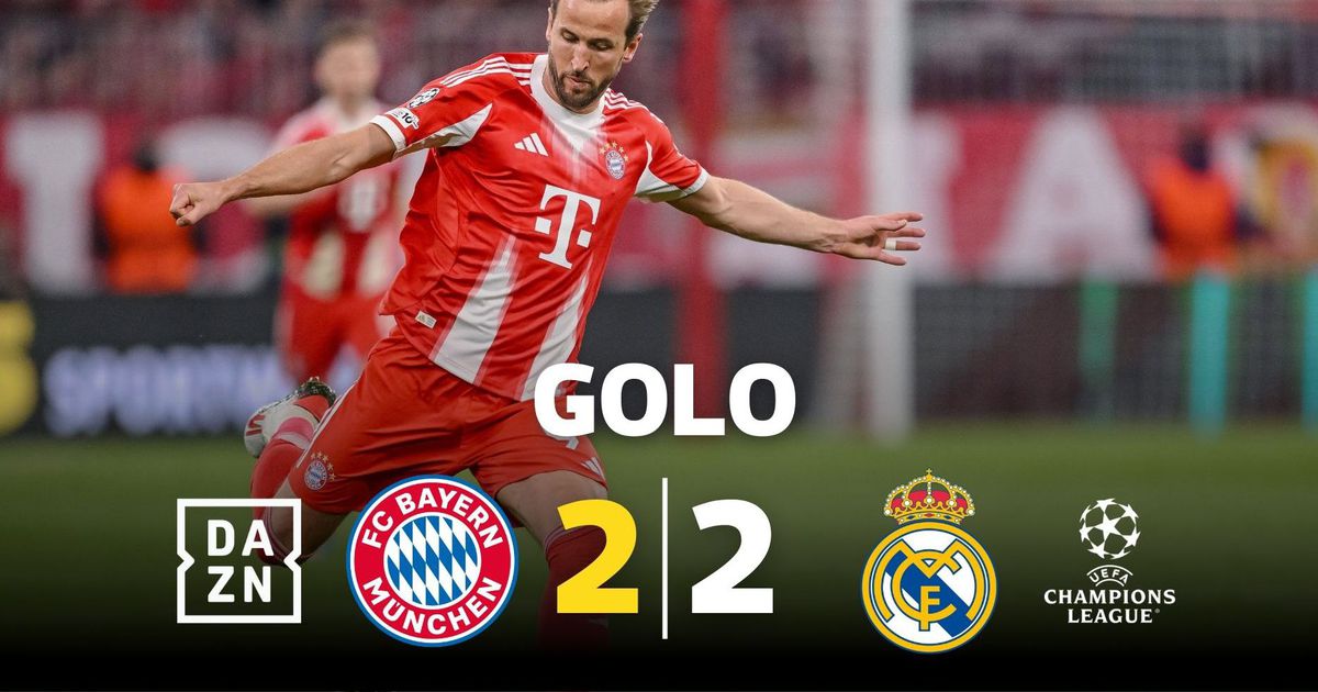 Que jogaço em Munique! Kane junta-se à festa