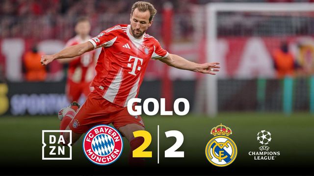 Que jogaço em Munique! Kane junta-se à festa