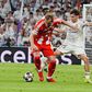 Harry Kane marcou um dos golos do Bayern Munique no jogo do Santiago Bernabéu - FOTO: Imago