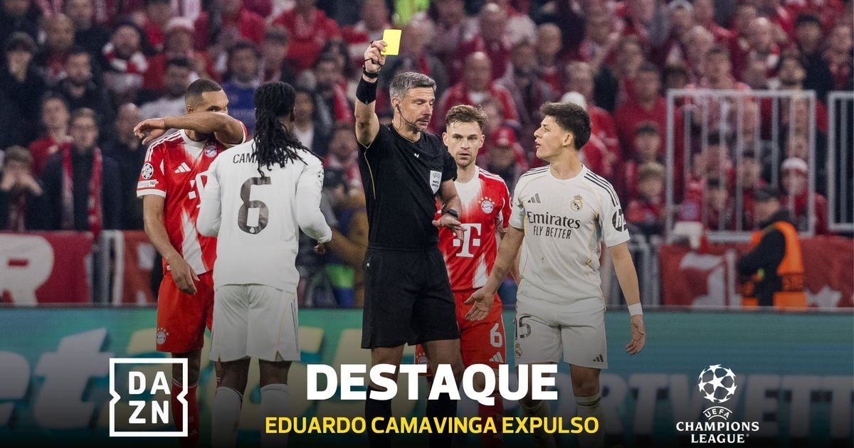 Camavinga saltou do banco, viu um amarelo, outro... e acabou na rua