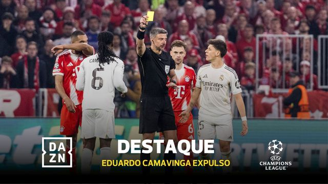 Camavinga saltou do banco, viu um amarelo, outro... e acabou na rua