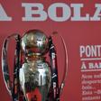 Troféu da Liga Betclic Portugal na redação de A BOLA - Foto: Miguel Nunes