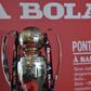 Troféu da Liga Betclic Portugal na redação de A BOLA - Foto: Miguel Nunes