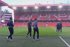 Ambientação do FC Porto ao City Ground